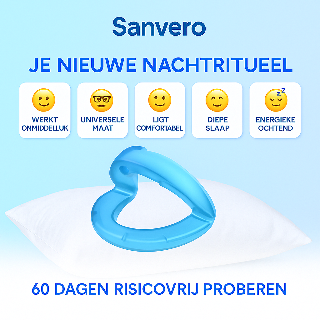 Sanvero anti-snurk mondstuk – universele maat