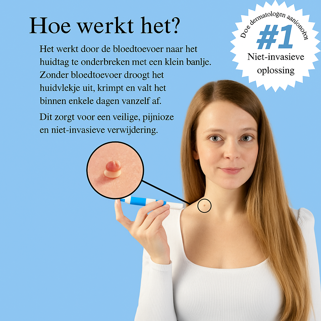 DermaClear Kit™ – Weg met huidwratten