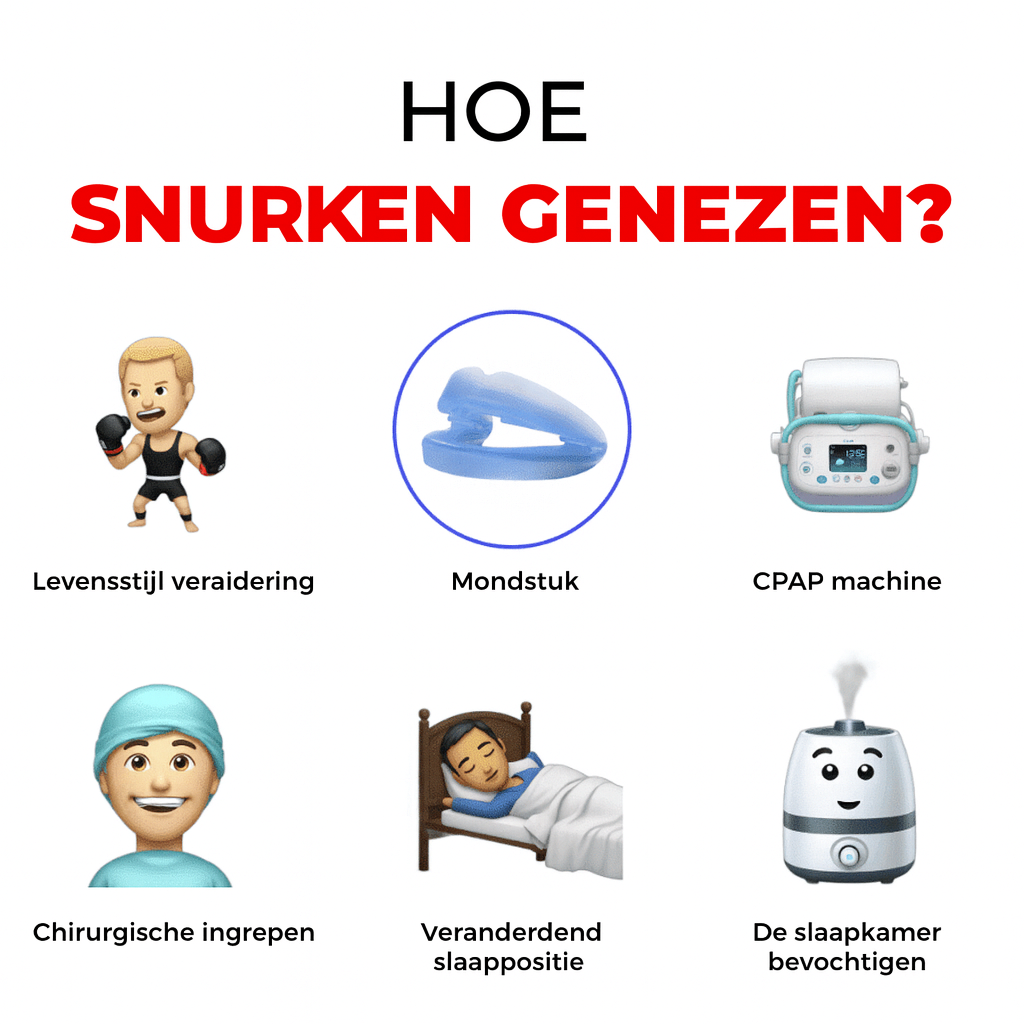 Sanvero anti-snurk mondstuk – universele maat